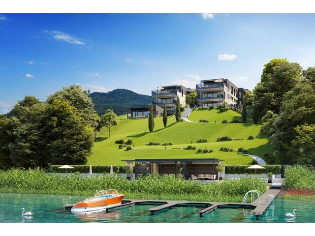 Immobilie in Maria Wörth - Stilvolle Seeresidenz mit Terrasse - kompakter Luxus in absoluter Premiumlage - Bild 3