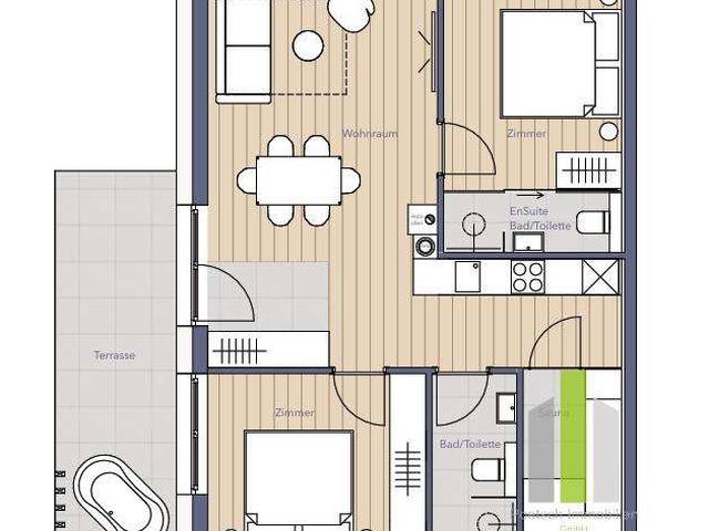 Immobilie in Pruggern - Top 3.3 | Pirklalm Resort am Galsterberg - Bild 1