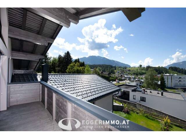 Immobilie in Saalfelden am Steinernen Meer - 5760 Saalfelden : Penthouse ! Weitblick ! neuwertige, zentral gelegene, sonnige 4 Zimmerwohnung 123,94m²,Carport und Freistellplatz ! - Bild 2
