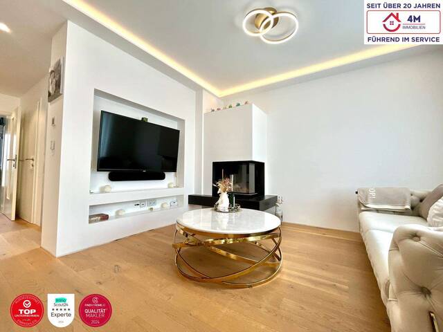 Immobilie in Pottendorf - Exklusives Einfamilienhaus mit Garten, Design-Kamin & Smart Home – Wohnen auf höchstem Niveau - Bild 0