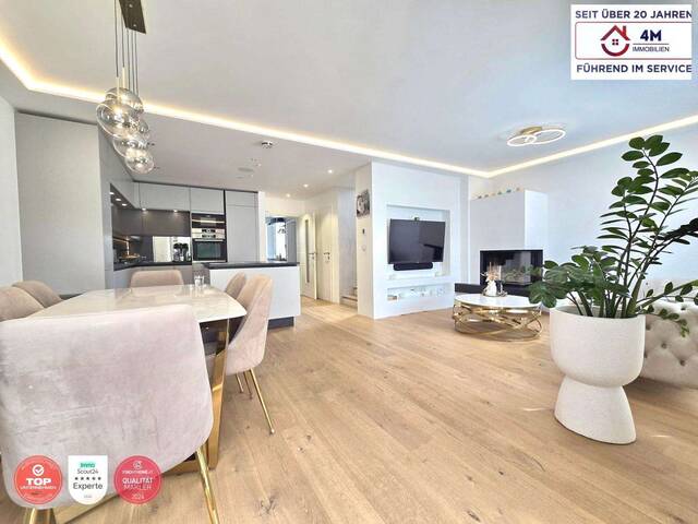 Immobilie in Pottendorf - Exklusives Einfamilienhaus mit Garten, Design-Kamin & Smart Home – Wohnen auf höchstem Niveau - Bild 2