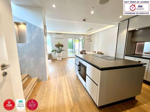 Immobilie in Pottendorf - Exklusives Einfamilienhaus mit Garten, Design-Kamin & Smart Home – Wohnen auf höchstem Niveau - Bild 4