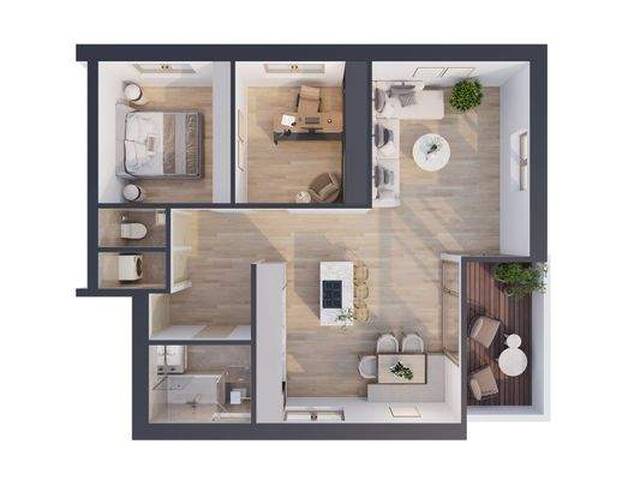 Immobilie in Göfis - Top 01 - Modernes Neubauprojekt mit Weitblick! - Bild 1