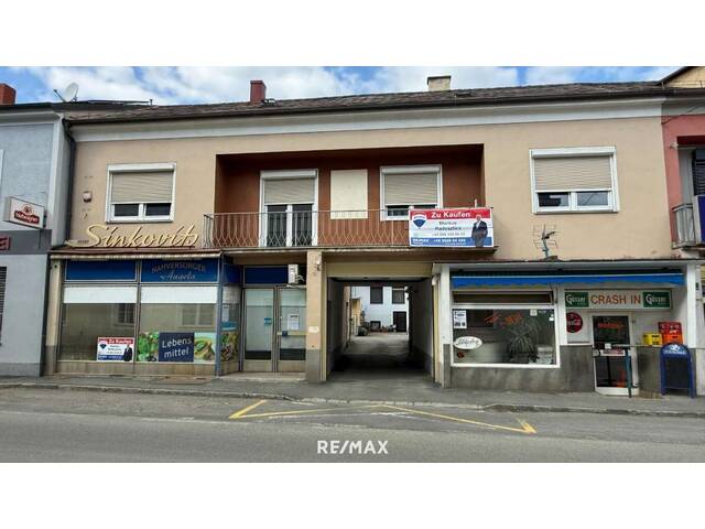 Immobilie in Rechnitz - Attraktives Stadthaus mit Wohn- und Geschäftseinheit im Herzen von Rechnitz - Bild 0