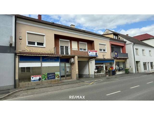 Immobilie in Rechnitz - Attraktives Stadthaus mit Wohn- und Geschäftseinheit im Herzen von Rechnitz - Bild 1