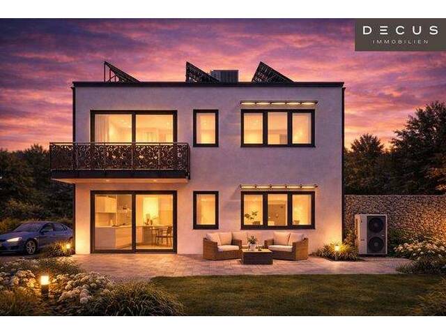 Immobilie in Wolkersdorf im Weinviertel - ANKOMMEN. WOHLFÜHLEN. ZUHAUSE. | MODERNES EINFAMILIENHAUS MIT GARTEN & SONNENTERRASSE | BELAGSFERTIG | PILLICHSDORF | - Bild 0