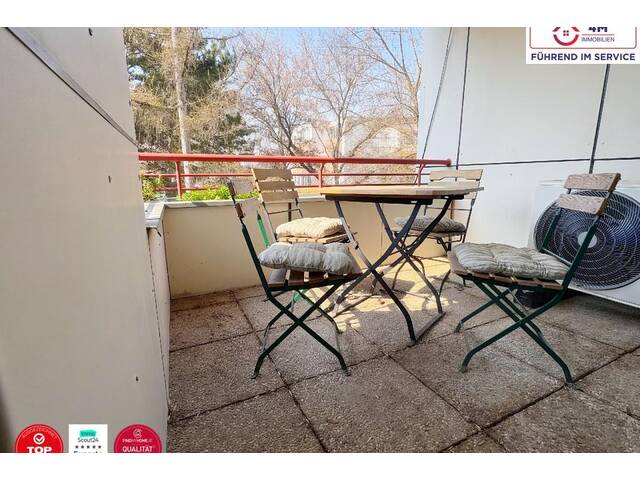 Immobilie in Wolkersdorf im Weinviertel - Dein Platz im Grünen - 2 Zimmer, Terrasse, Parkplatz, Schlosspark Wolkersdorf - Bild 4