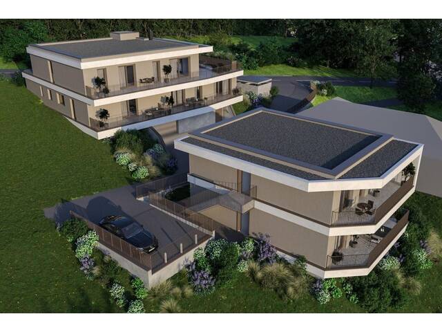 Immobilie in Thalheim bei Wels - Wohnen wie im Haus: Stilvolle Gartenwohnung mit viel Platz und Privatsphäre - Neubauprojekt Thalblick - Bild 3