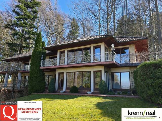 Immobilie in St. Ulrich bei Steyr - Exklusive Villa mit eigenem Wald in Bestlage mit Blick auf Steyr - Bild 0