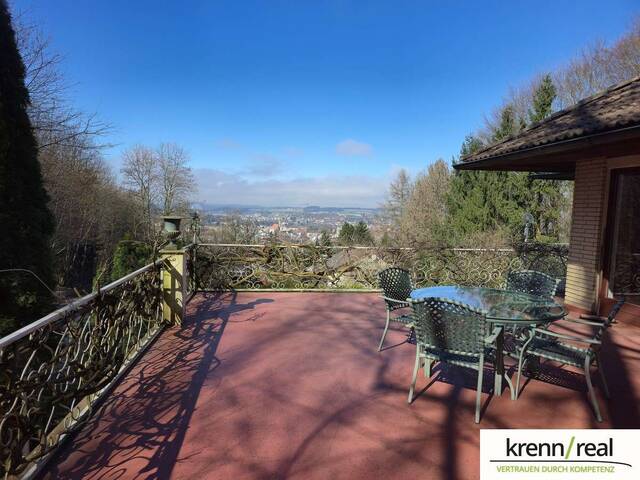 Immobilie in St. Ulrich bei Steyr - Exklusive Villa mit eigenem Wald in Bestlage mit Blick auf Steyr - Bild 4
