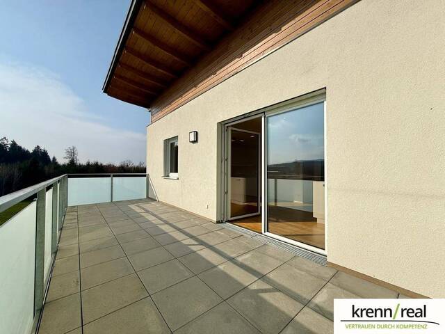 Immobilie in Aurach am Hongar - Einziehen und Wohlfühlen - moderne Wohnung mit großem Balkon und TG-Platz - Bild 1