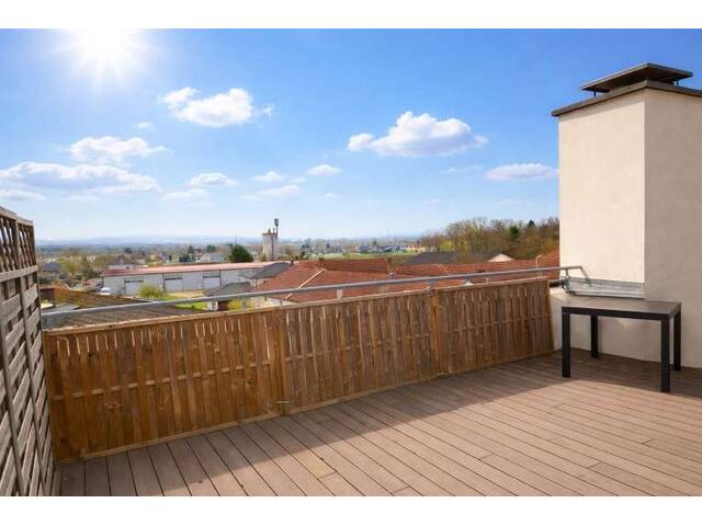 Immobilie in Stattersdorf - Helle Dachgeschoß Wohnung mit 28m2 Dachterrasse und herrlichem Fernblick - Bild 0