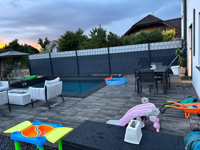 Immobilie in Pucking - Modernes Einfamilienhaus mit Pool und Garten in Pucking - Bild 3