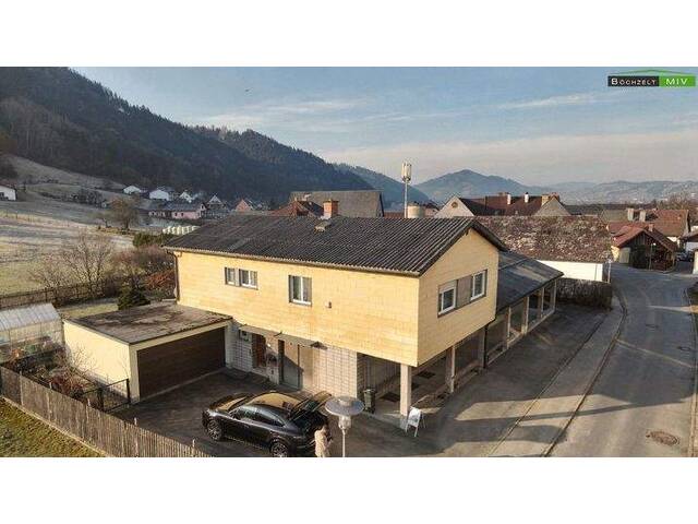 Immobilie in St. Stefan ob Leoben - Wohn- und Geschäftshaus mit großem Garten in St. Stefan ob Leoben - Bild 0