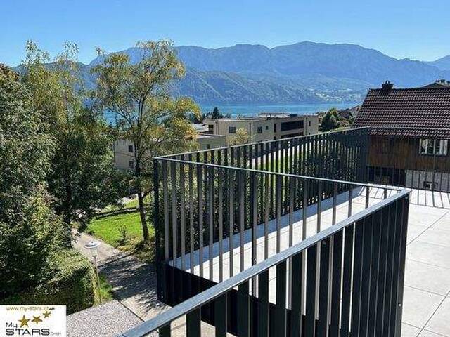 Immobilie in Nußdorf am Attersee - SeeZeit - Wohnen von Morgen - bereits BEZUGSFERTIG, mit Attersee-Blick! - Bild 1