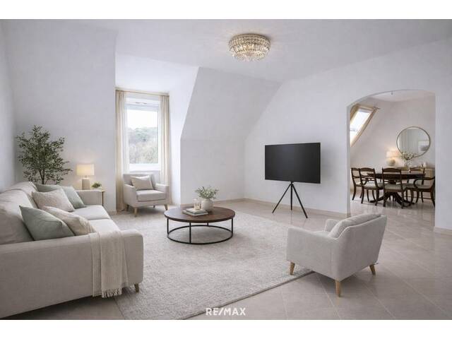 Immobilie in Baden - Stilvolle 3,5-Zimmer-Wohnung mit Terrasse und herrlichem Panorama auf die historischen Burgruinen - Bild 3