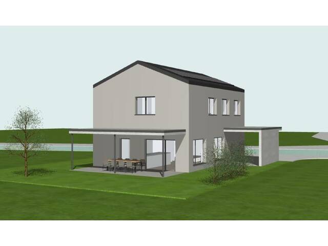 Immobilie in Meiningen - Moderner Wohntraum in Meiningen - Neubau: Stilvolles Einfamilienhaus in Ziegel-Massivbauweise All - Inclusive - Bild 0