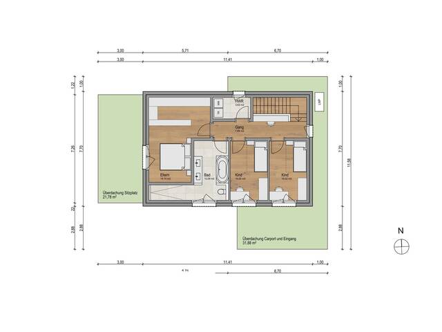 Immobilie in Meiningen - Moderner Wohntraum in Meiningen - Neubau: Stilvolles Einfamilienhaus in Ziegel-Massivbauweise All - Inclusive - Bild 2
