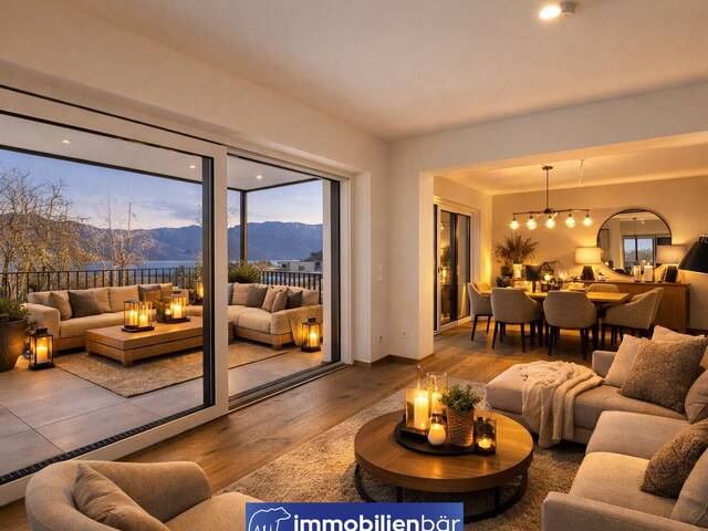 Immobilie in Nußdorf am Attersee - WohlfühlZeit mit traumhaften Seeblick und extra Aupair/Eltern/Kindbereich - SeeZeit - Bild 0