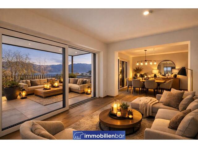 Immobilie in Nußdorf am Attersee - WohlfühlZeit mit traumhaften Seeblick und extra Aupair/Eltern/Kindbereich - SeeZeit - Bild 3