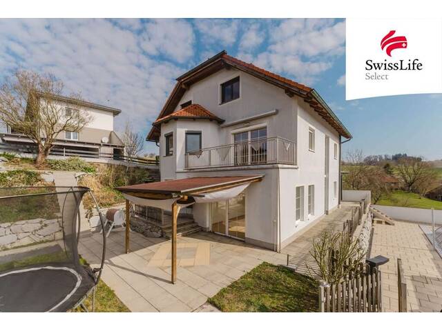 Immobilie in Kematen am Innbach - Wohntraum mit Extras: Pool 10x4, XXL-Terrasse mit Ausblick & Doppelgarage - Bild 1