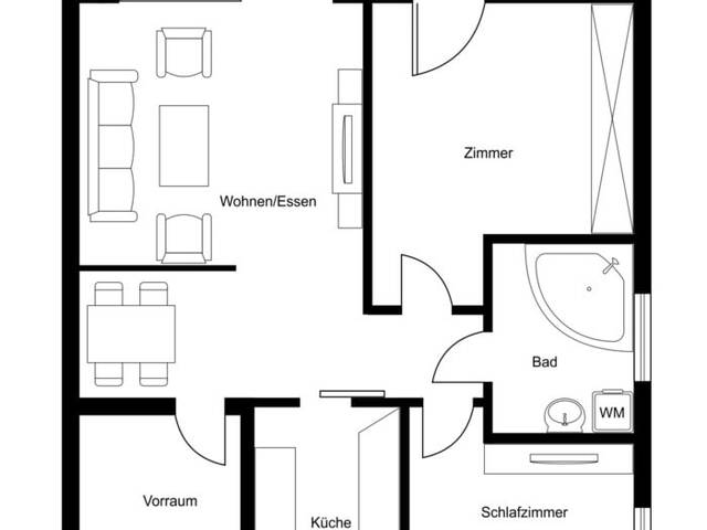 Immobilie in Fußach - Charmante 3-Zimmer-Wohnung in ruhiger Lage - Bild 1