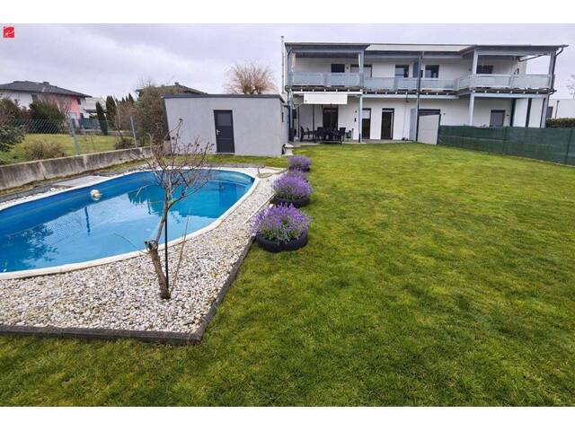 Immobilie in Ebenthal - Gelungener Wohntraum mit Garten und Pool - Bild 0