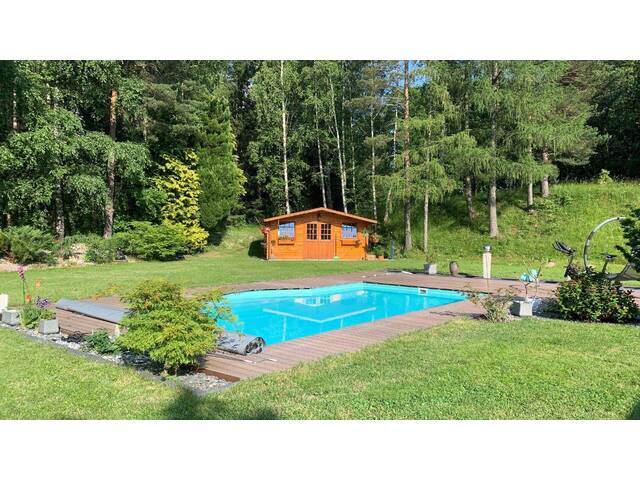 Immobilie in Altlengbach - Alleinlage im Wienerwald: 1,24 ha Natur, Teich, Pool & ein Haus zum Ankommen - Bild 3