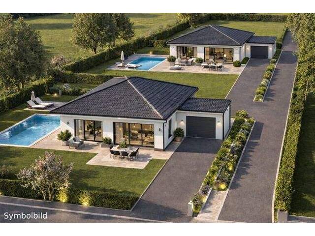 Immobilie in Raab - Exklusiver Bungalow mit Pool - modernes Neubauprojekt in Raab zu kaufen - Bild 1