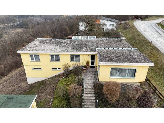 Immobilie in Loosdorf - Voll unterkellerter Bungalow in Ruhelage mit Weitblick - Bild 0