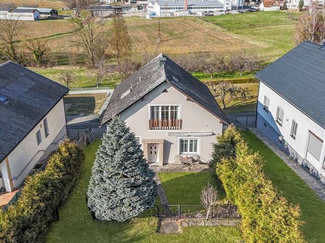 Immobilie in Mariasdorf - Einfamilienhaus mit unverbaubarem Ausblick inklusive Baugrundstück - Bild 1
