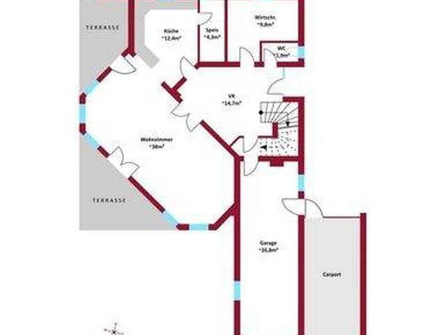 Immobilie in Wiener Neudorf - Großes Einfamilienhaus BJ 2002 mit Garage und Carport, voll unterkellert - Bild 4