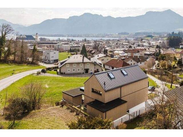 Immobilie in Tiefgraben - Salzkammergut: Bestlage Mondsee! Außergewöhnliches Architektenhaus für höchste Ansprüche - Bild 1