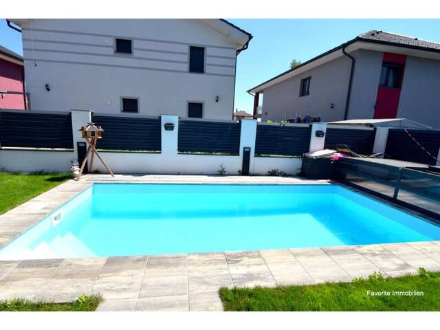 Immobilie in Groß-Enzersdorf - Viel Platz im Einfamilienhaus an der Wiener Stadtgrenze: 5 Zimmer, Wohnkeller, Wintergarten + Pool - Bild 2