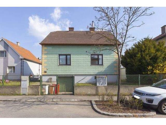 Immobilie in Leopoldsdorf - Oberlaaerstraße - renovierungsbedürftiges Einfamilienhaus mit Garage - Bild 0