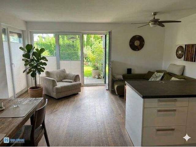 Immobilie in Taxach - Gartenparadies mit Untersbergblick - Schicke 3-Zimmer-Eckwohnung in Rif - Bild 1