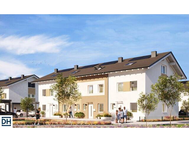 Immobilie in Straßwalchen - Modernes Neubau-Mittelreihenhaus mit vielen Extras, großem Garten & Fertigstellung Ende 2026 - Bild 0