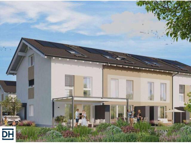 Immobilie in Straßwalchen - Modernes Neubau-Mittelreihenhaus mit vielen Extras, großem Garten & Fertigstellung Ende 2026 - Bild 1