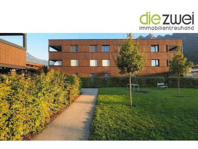 Immobilie in Bürs - Neuwertige 3-Zimmer-Wohnung in zentraler Grünlage mit Bergpanorama - Bild 0