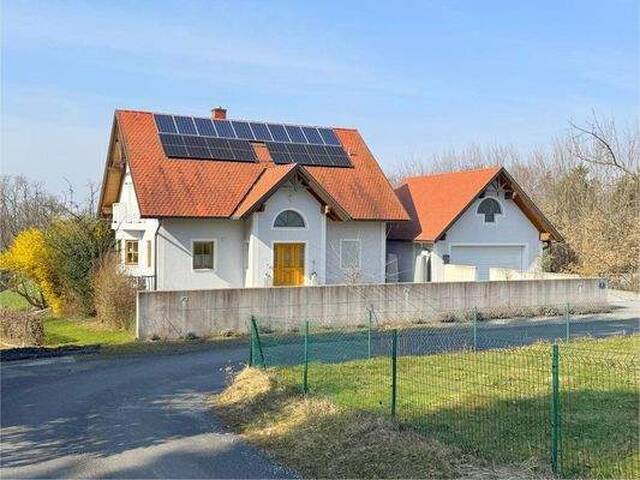 Immobilie in Rudersdorf - SÜDBURGENLAND - Premiumhaus mit Ganztagssonne, unverbaubarem Fernblick & nahezu energieautark - Bild 1