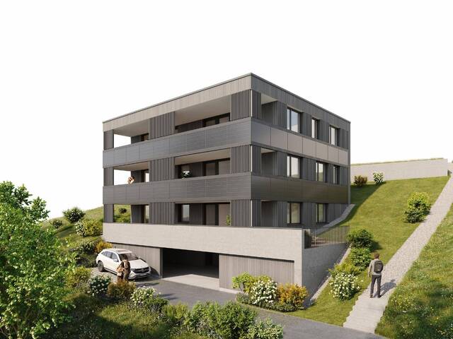 Immobilie in Sulzberg - Residenz Rutholz – Exklusives Wohnen mit Weitblick in A-6934 Sulzberg Privates Wohnen auf höchstem Niveau – nur 3 Einheiten - Bild 4