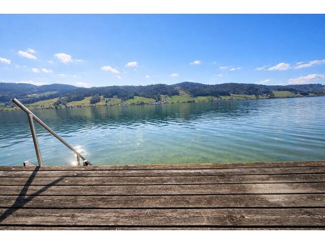 Immobilie in Zell am Moos - Seensucht am Irrsee - Gartenwohnung mit Badehütte - Bild 3