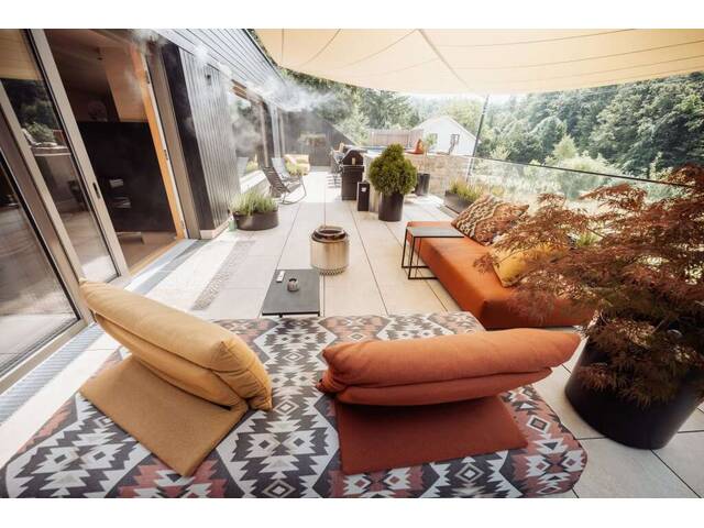 Immobilie in Hof am Leithaberge - Reduktion in ihrer luxuriösesten Form. Einzigartige Architekten Villa - 25 Minuten von Wien - Bild 4