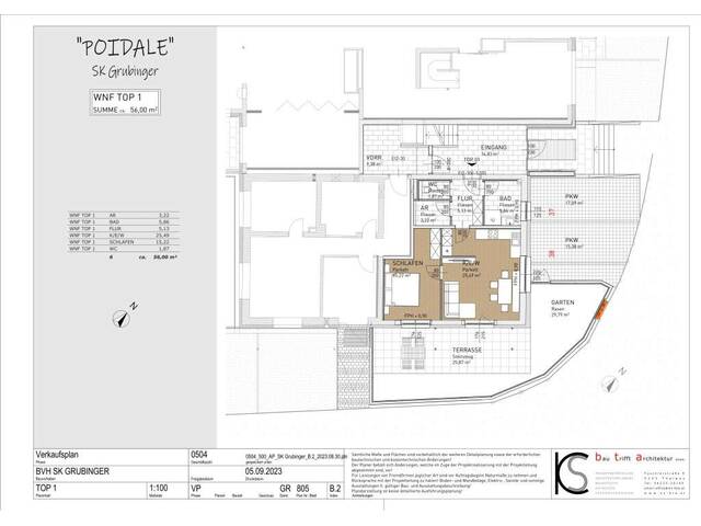 Immobilie in Zell am Moos - 2 Zimmer Gartenwohnung am Irrsee/Provisionsfrei - Bild 1