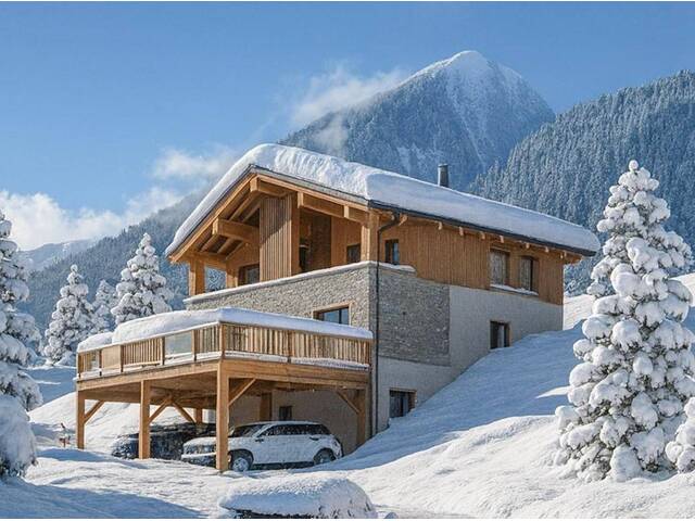 Immobilie in Turracherhöhe - zauberhafte Neubau Chalet Doppelhaushälfte - schneesicher auf der Turracher Höhe - Ski in & out - touristische Vermietung mit Eigenbuchung möglich! - Bild 0