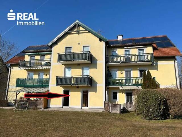 Immobilie in Pöchlarn - Renovierte 2-Zimmer-Wohnung mit Terrasse und Garten - Bild 0