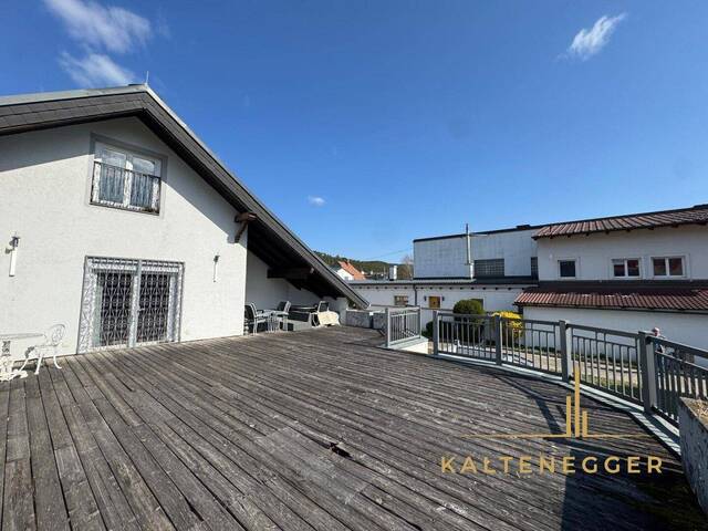 Immobilie in Markt Piesting - Sonnenbeschienenes Grundstück mit Blick auf die Hohe Wand - ein ländliches Mehrfamilienhaus und ein Einfamilienhaus - Bild 3