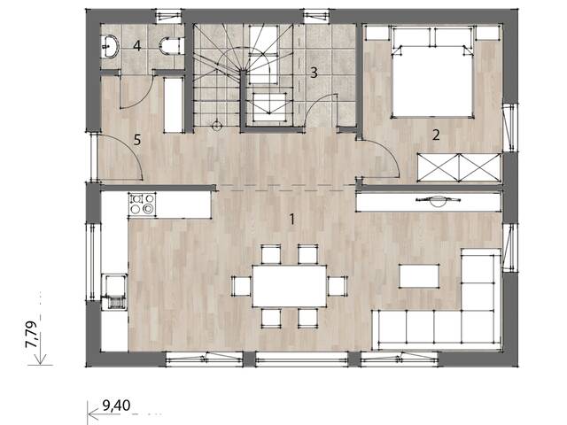 Immobilie in Stegersbach - Kaufen statt Mieten / Top Einfamilienhaus belagsfertig 118 qm - Bild 1