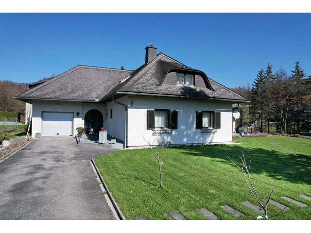 Immobilie in Thal - Exquisites Einfamilienhaus in sonniger Ruhelage von Thal bei Graz - 440 m² Gesamtfläche! - Bild 0