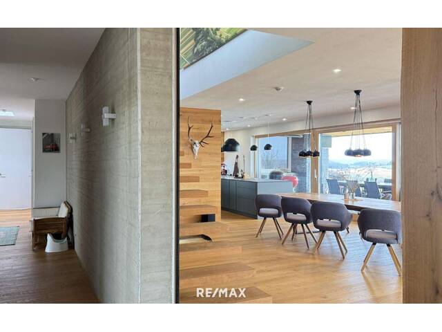 Immobilie in Gerersdorf bei Güssing - Architektenhaus in sonniger Ruhelage mit Spiral-Weinkeller, Infinity Pool und Burgblick - Bild 3